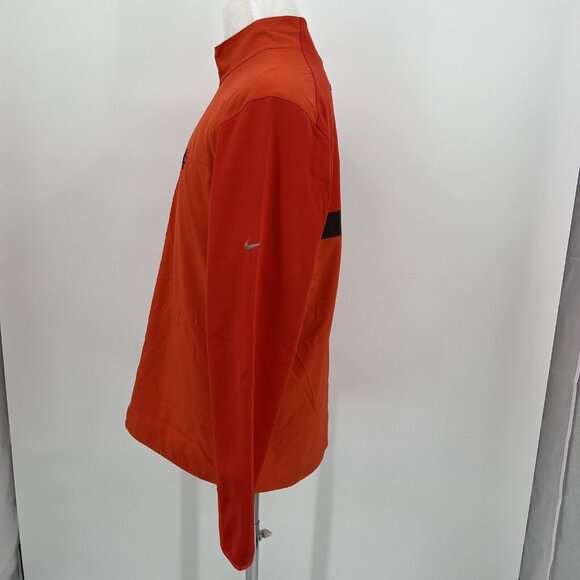 Nike Golf Tour Performance Dri-Fit Orange Men's Pullover Jacket M Medium - Picture 9 of 10